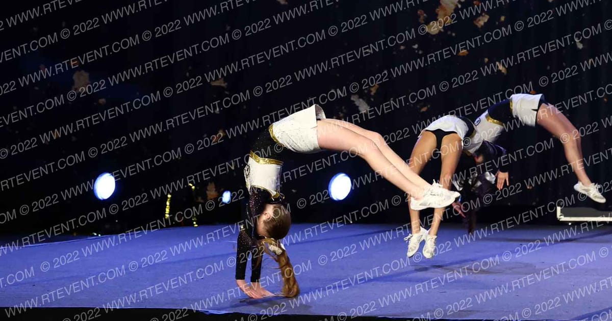 Flames Champion Cheer · Gold Rush Ft Worth
