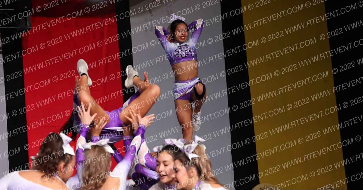 Cheer Athletics - Charlotte Lady Royalty · Battle under the Big Top