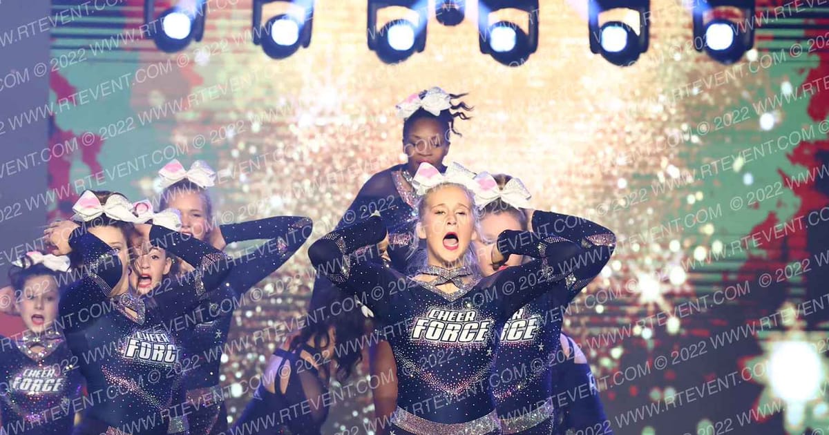 LoveBirds Cheer Force Arkansas · Gold Rush Ft Worth
