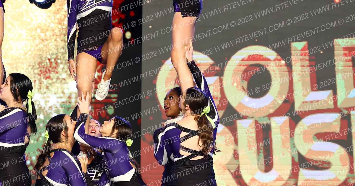 Exceptional Express Cheer · Gold Rush Ft Worth