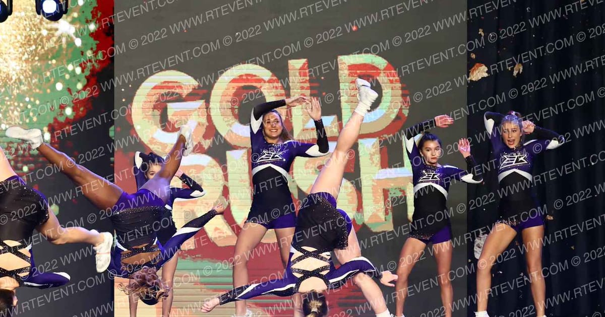 Av3ngers End Game Express Cheer Dallas · Gold Rush Ft Worth