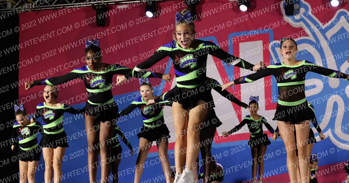 PunchFront Cheer Blue Flame · Gatlinburg Showdown