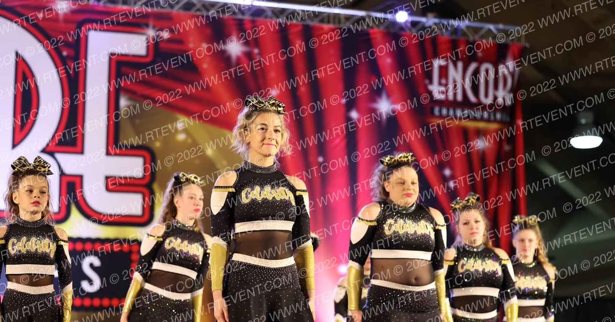 Celebrity Cheer Cheetah Girls · Encore Baltimore Showdown DIDII