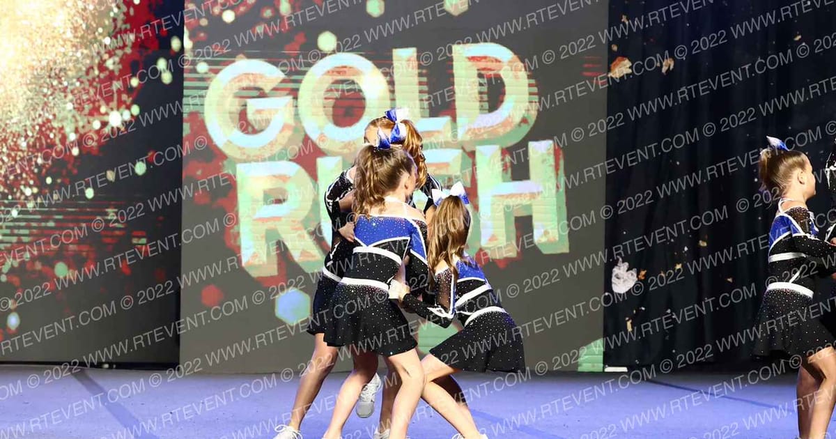 Elevate Alpha Cheer & Dance · Gold Rush Ft Worth