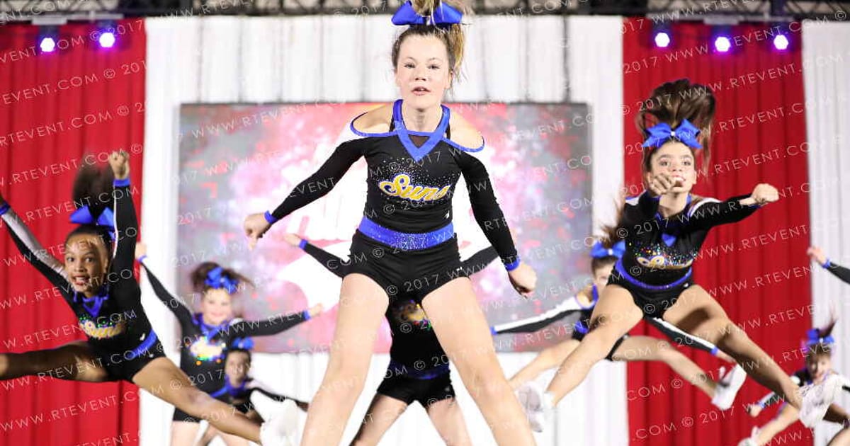 Cheer Central Suns Junior Mint · Aurora Grand Nationals