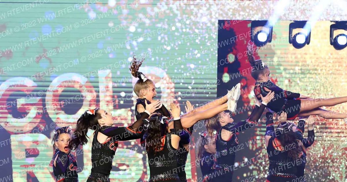Showstoppers Courage Cheer & Dance United · Gold Rush Ft Worth