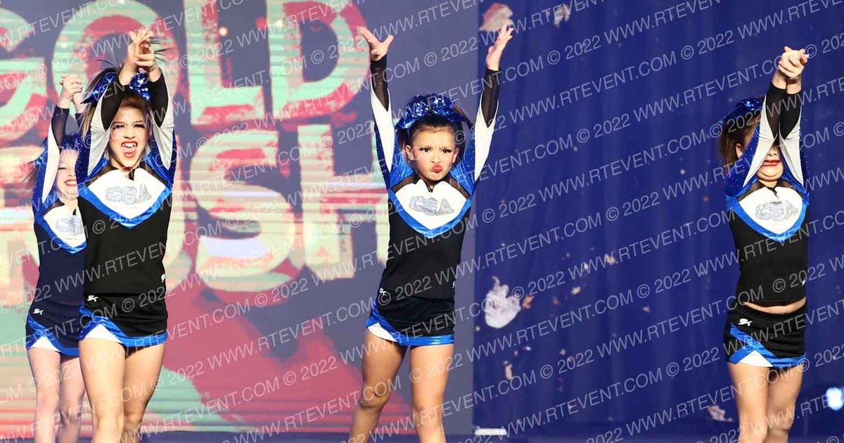 Force Cheer Star Athletics · Gold Rush Ft Worth