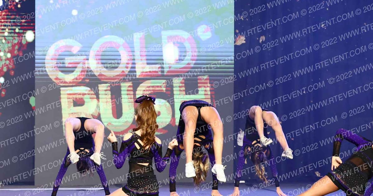 Royalz Advanced Cheer Crew (AC Allstarz) · Gold Rush Ft Worth