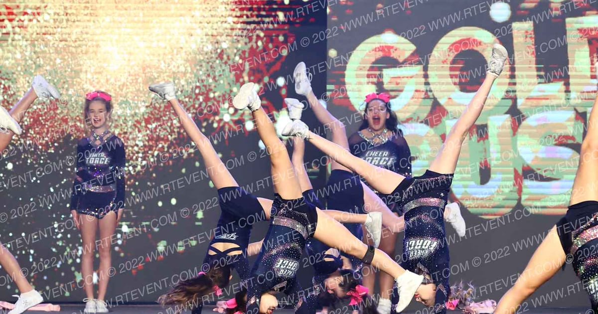 ThunderBirds Cheer Force Arkansas · Gold Rush Ft Worth