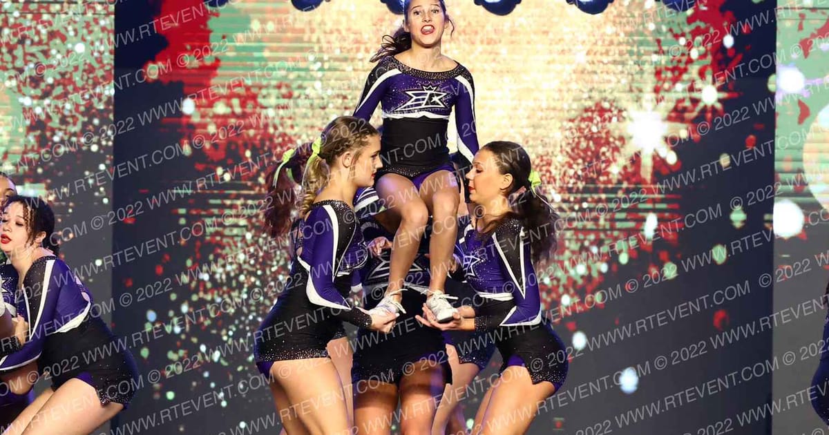 Exceptional Express Cheer · Gold Rush Ft Worth