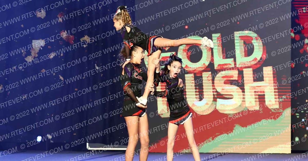 Glam Courage Cheer & Dance United · Gold Rush Ft Worth