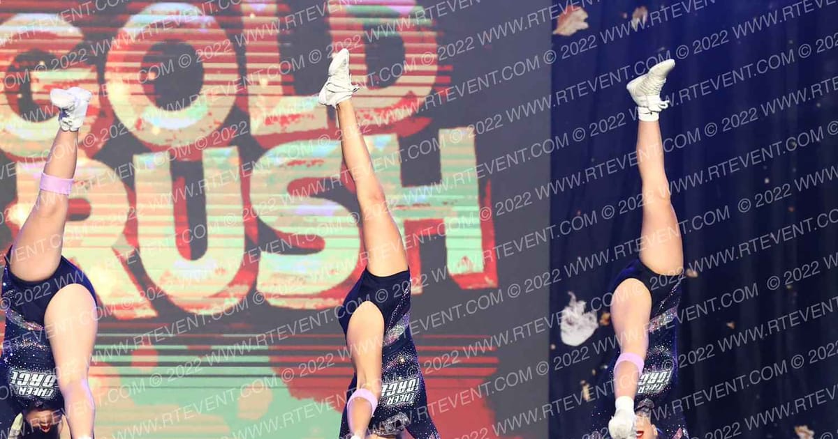 Royals Cheer Force Arkansas · Gold Rush Ft Worth