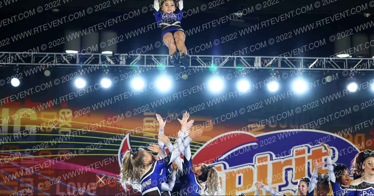 Palm Beach Lightning SAPPHIRES · Spirit Cheer Orlando