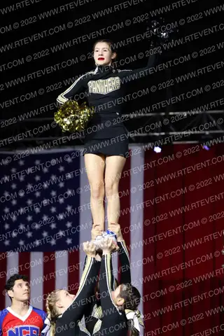 Plano East Senior High School Novice Varsity Crowd Performance