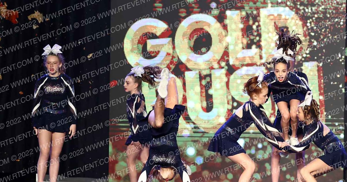 Mavericks Mustang Cheer · Gold Rush Ft Worth
