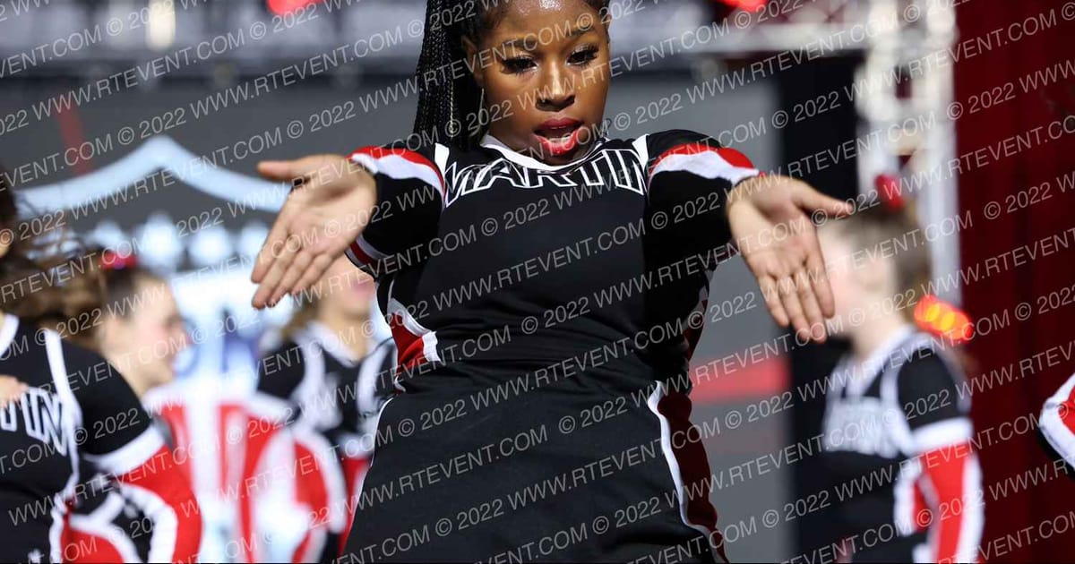 James Martin High School Intermediate Varsity Crowd Performance · NCA State of Texas Championship