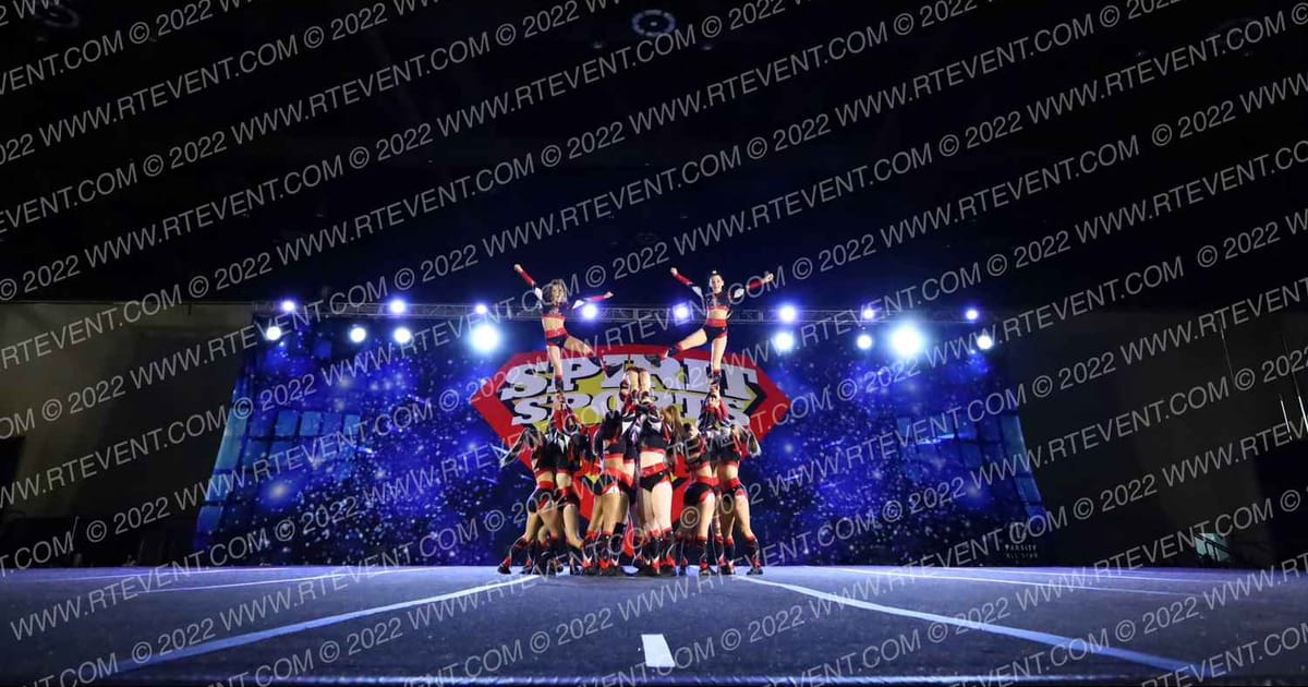 Rocket Cheer Midnight · Spirit Sports Worchester Nationals FIXED