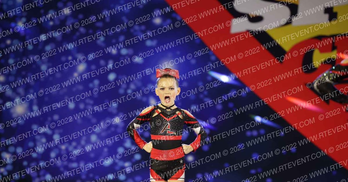 A-List Athletics Shimmer · Spirit Sports Worchester Nationals FIXED