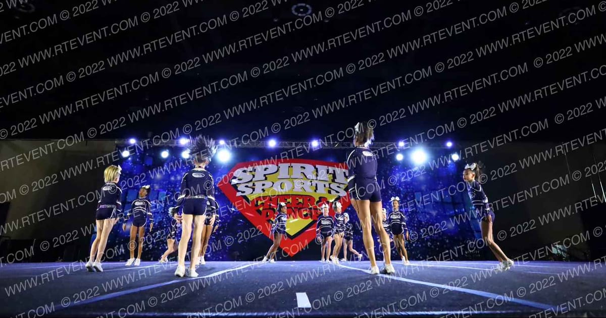Rocket Cheer Blackout · Spirit Sports Worchester Nationals FIXED