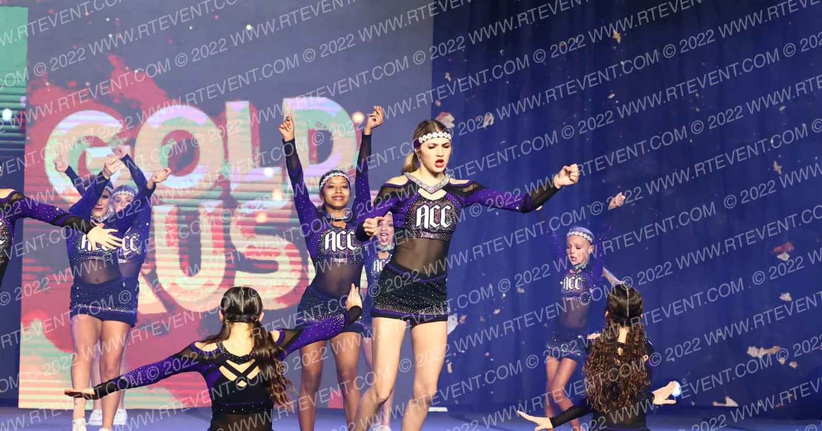 Rockerz Advanced Cheer Crew (AC Allstarz) · Gold Rush Ft Worth