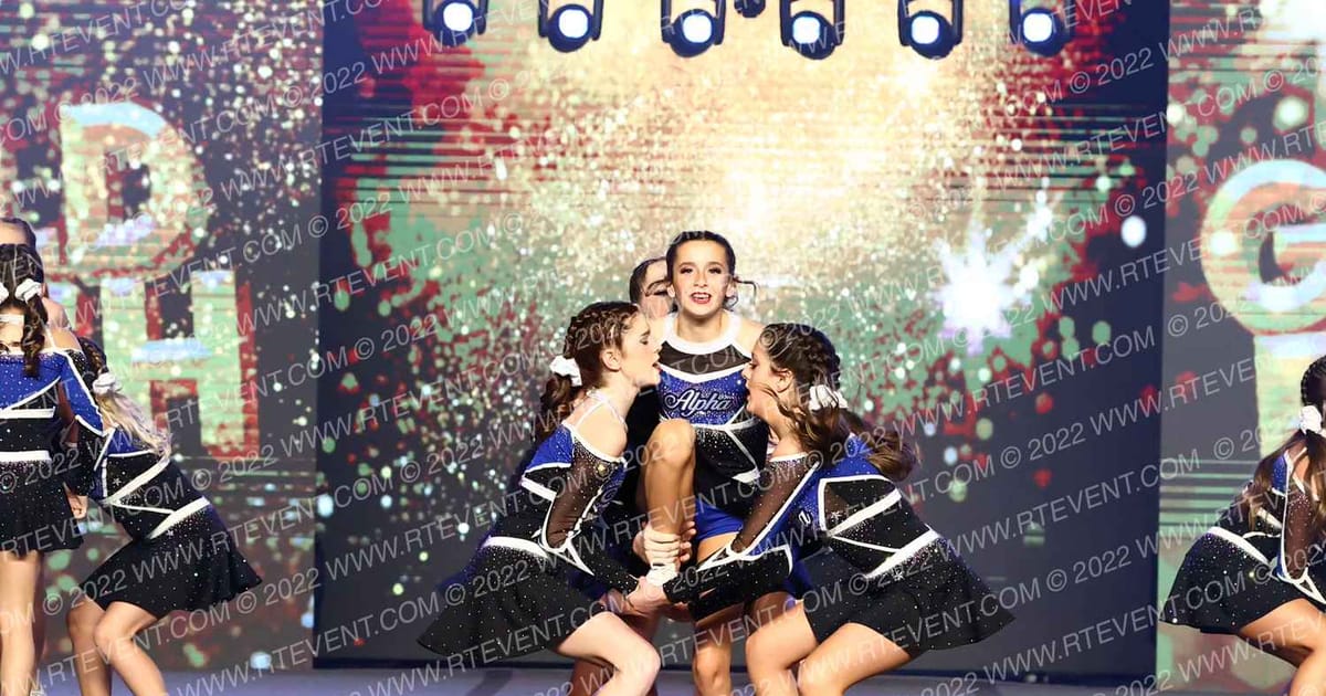 Lady A Alpha Cheer & Dance · Gold Rush Ft Worth
