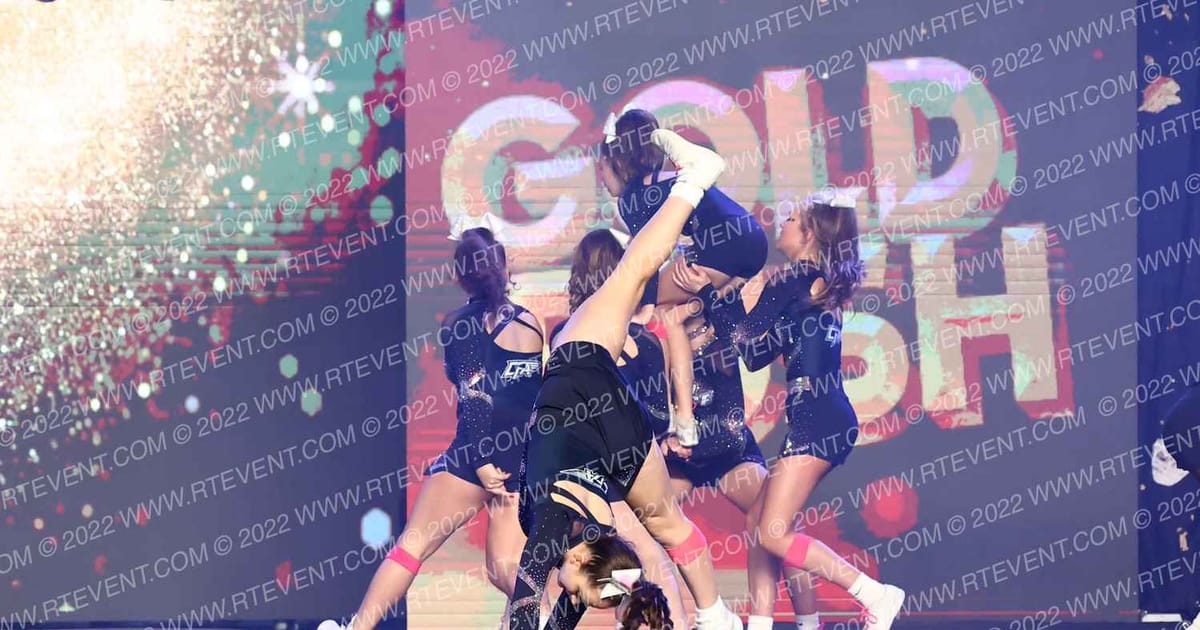 LoveBirds Cheer Force Arkansas · Gold Rush Ft Worth