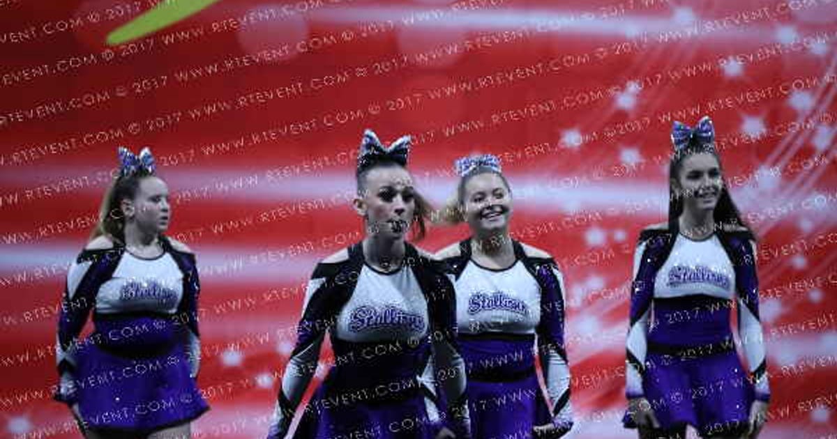 Alex Bay Recreation Cheer Stallions Purple Rein · Springfield Challenge