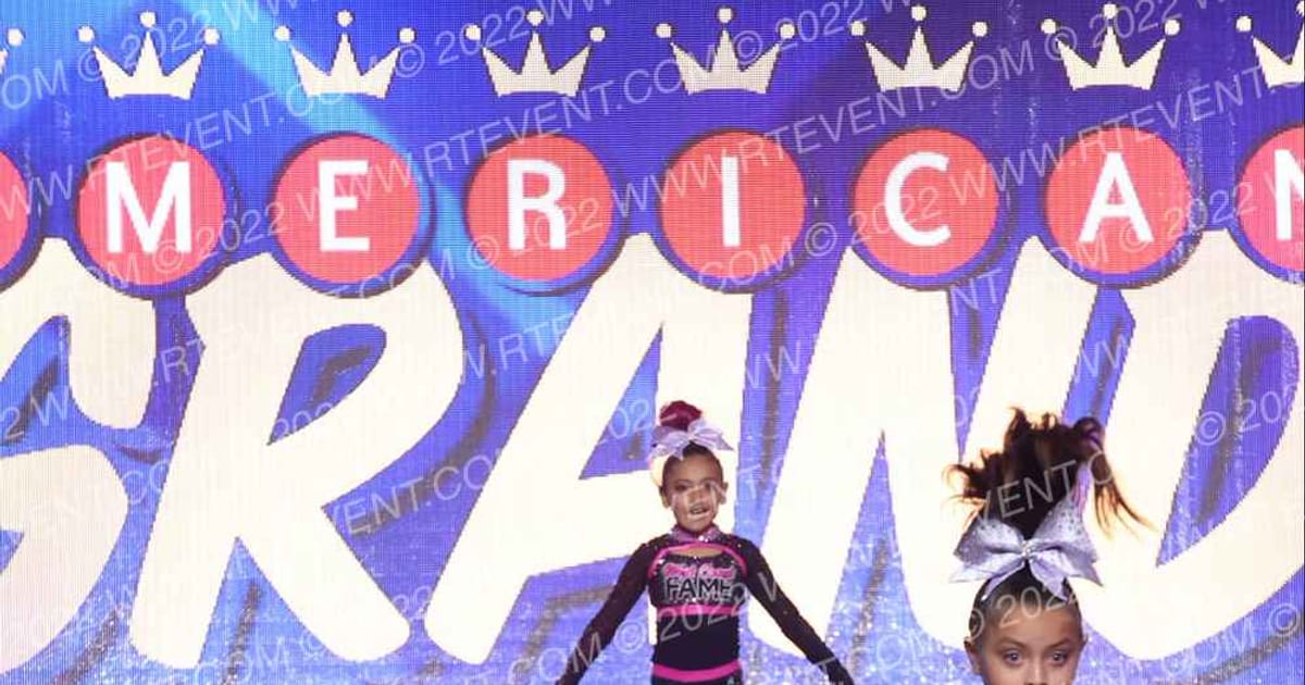 West Coast Fame Allstars Cheer OBSESSION · The American Grand Nationals Las Vegas