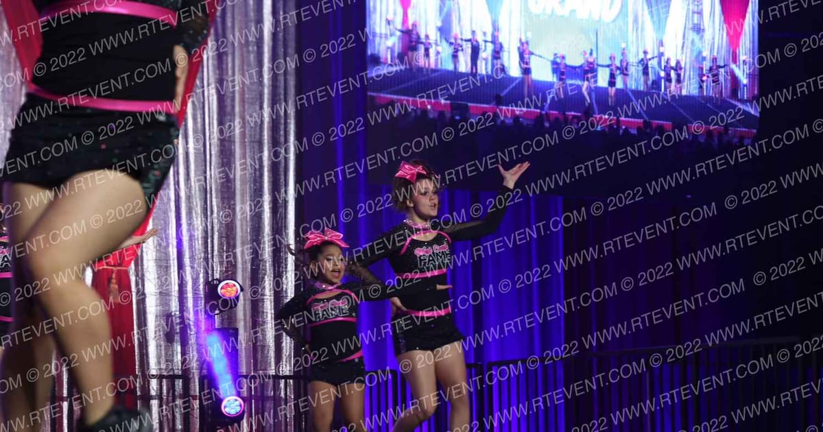 West Coast Fame Allstars Cheer GLAMOUR · The American Grand Nationals Las Vegas
