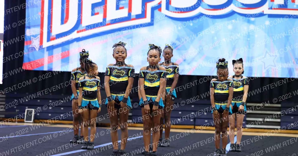 Candy Elite All-Star Cheerleading M&M's · New Jersey Spirit