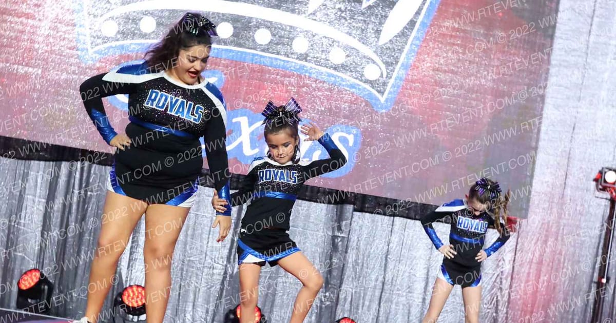 Texas Royals Cheer Tanzanite · Encore Houston