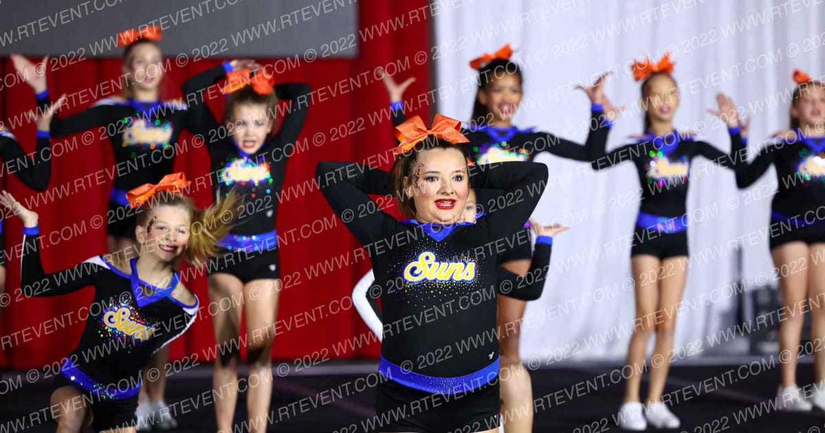 Cheer Central Suns Junior Amber · CHAMPS Grand Nationals DIDII