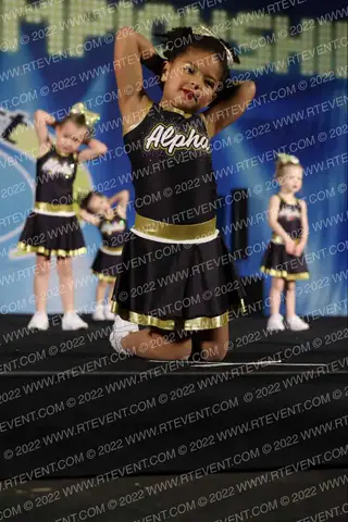 Alpha Company Tumbling and Cheer Tiny Generals