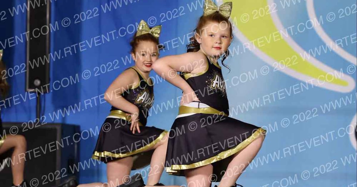 Alpha Company Tumbling and Cheer Mini Generals · Americas Best Indy Challenge