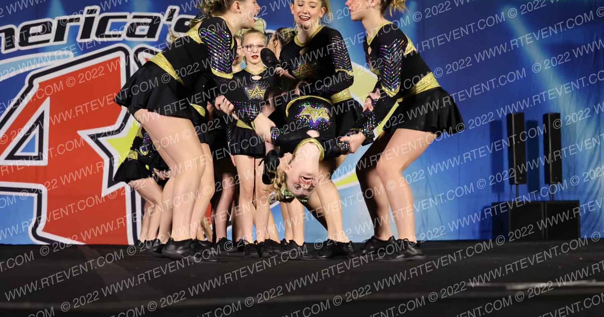 Alpha Company Tumbling and Cheer Major Generals · Americas Best Indy Challenge