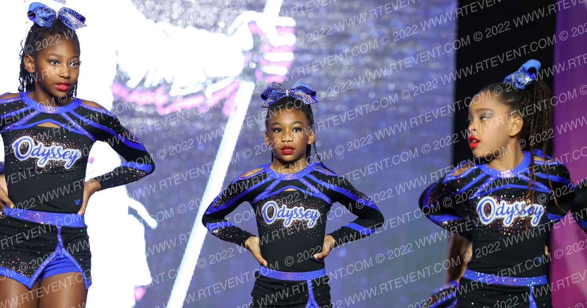 Odyssey Cheer Company Freeze · Encore Houston