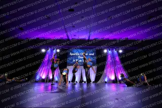Sparklz Cheer and Danz Jr Blue Topaz Youth Rec