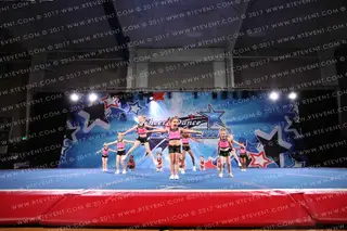 Rockstar Cheer Charleston Black Pink