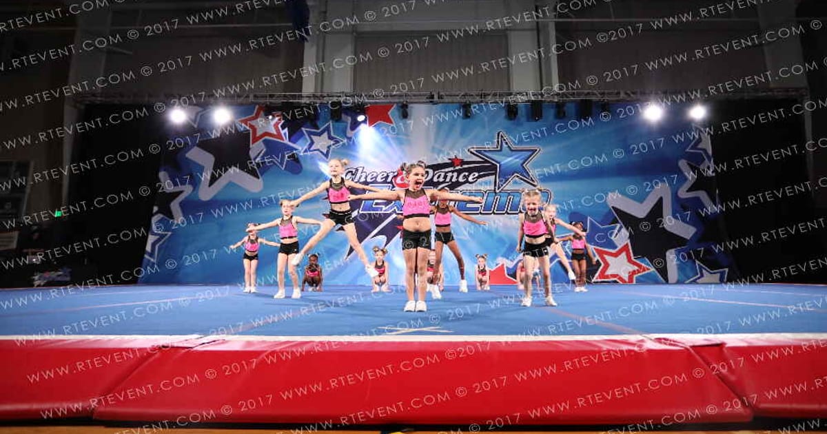 Rockstar Cheer Charleston Black Pink · Myrtle Beach Open Championship