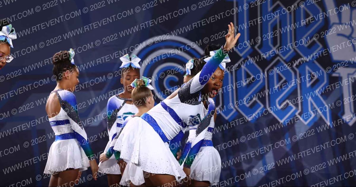 Atlanta Jayhawks (Grayson) Blizzard · THE CHEER TOUR PIGEON FORGE