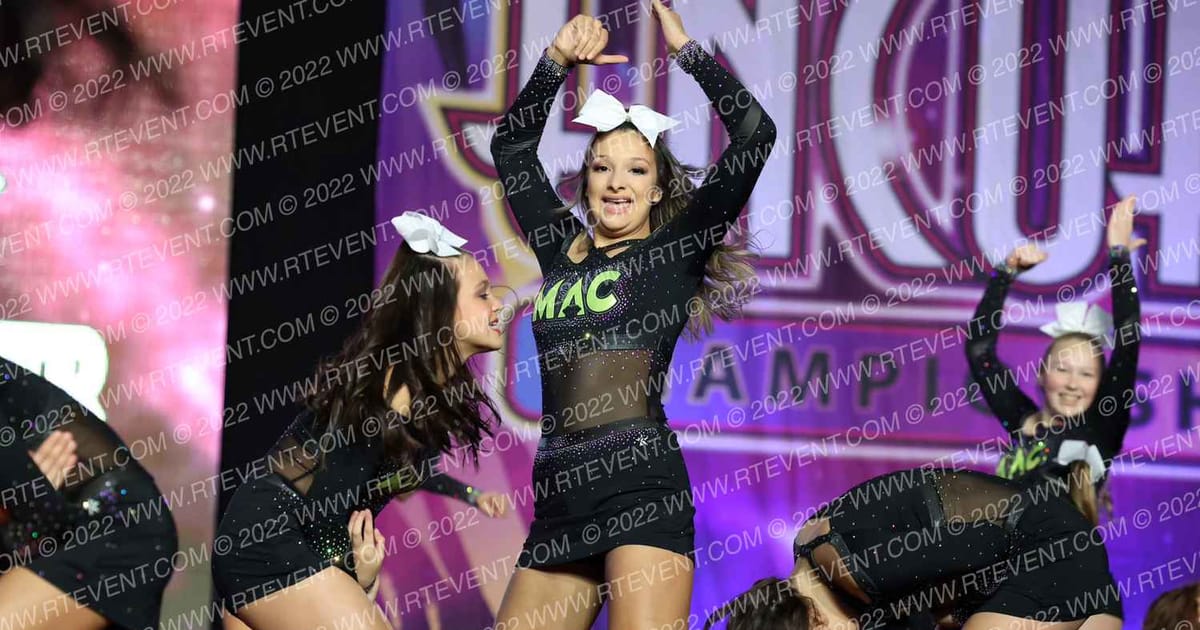 Modern American Cheer Black · Encore Houston