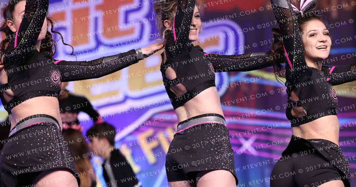 Cheer Militia All Stars Black Ops · Spirit Cheer Atlantic City Grand Nationals