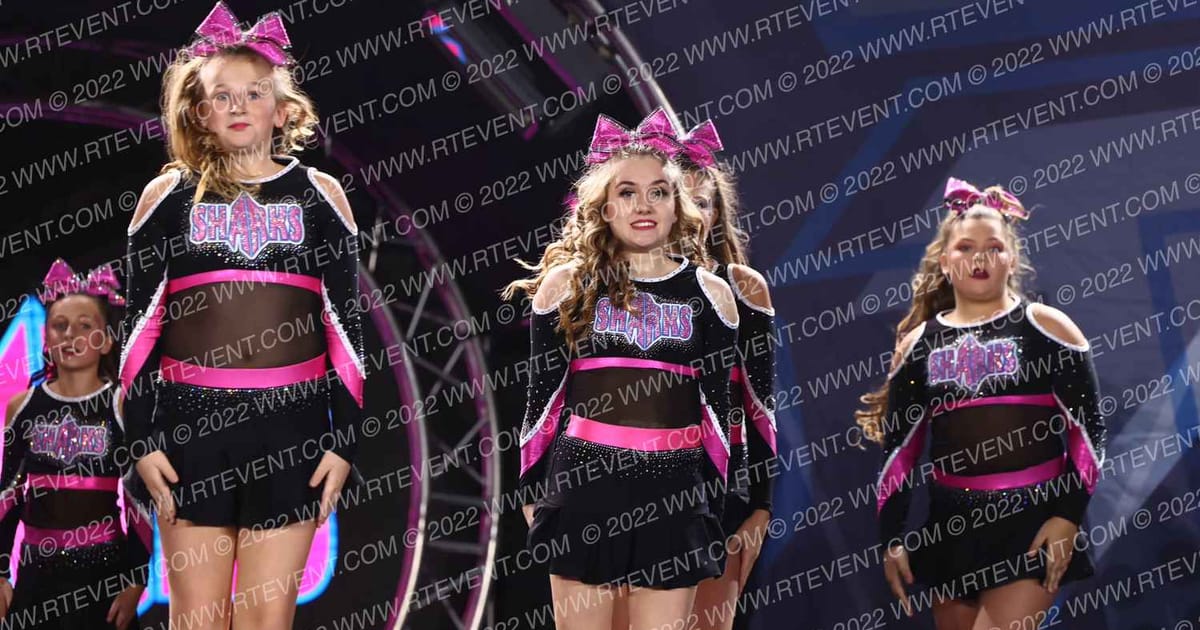 Savannah Sharks Lemon Sharks · THE CHEER TOUR PIGEON FORGE