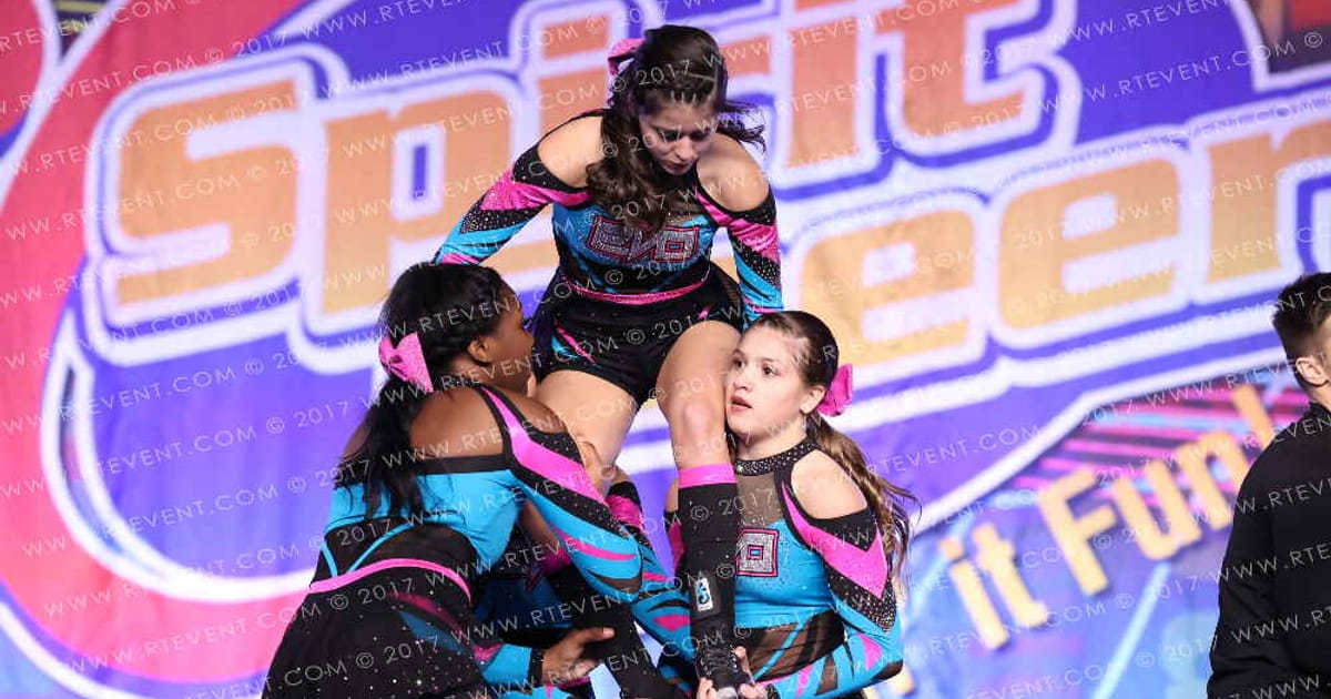 Evolution Cheer Pit Bosses · Spirit Cheer Atlantic City Grand Nationals