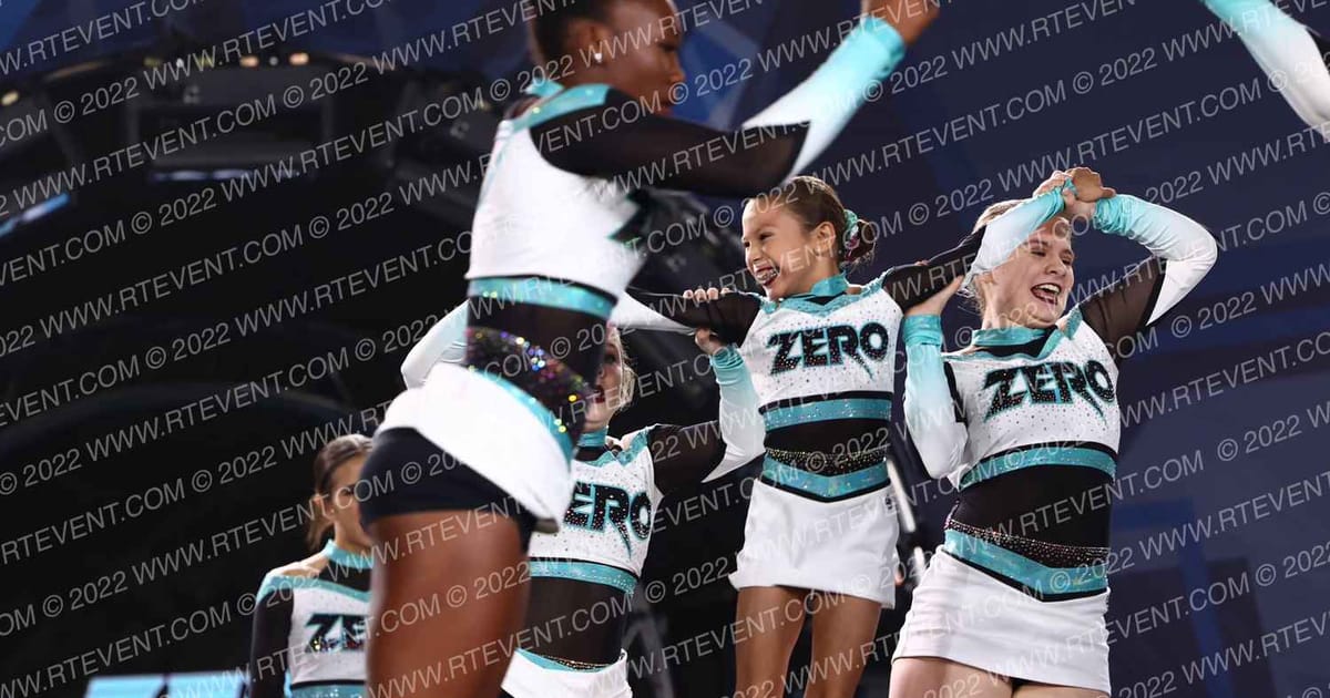 Zero Gravity Athletics Stellar · THE CHEER TOUR PIGEON FORGE