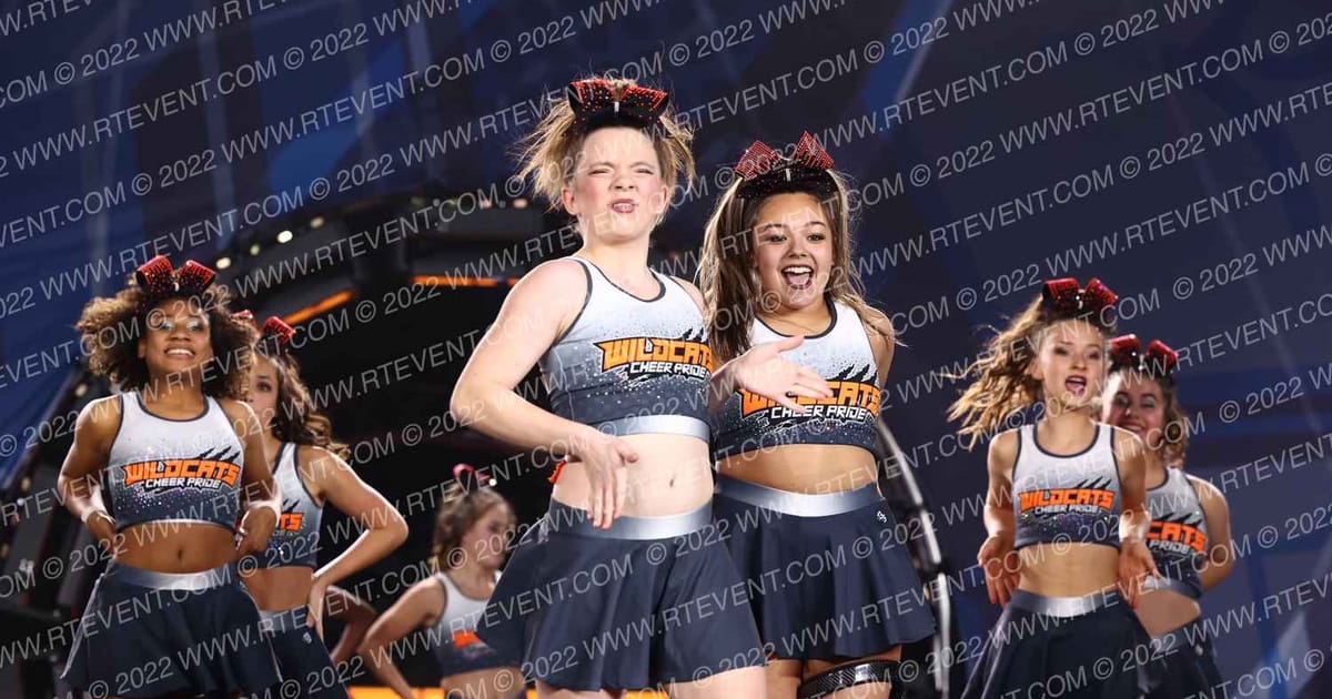 WILDCATS Cheer Pride CHEETAHS · THE CHEER TOUR PIGEON FORGE