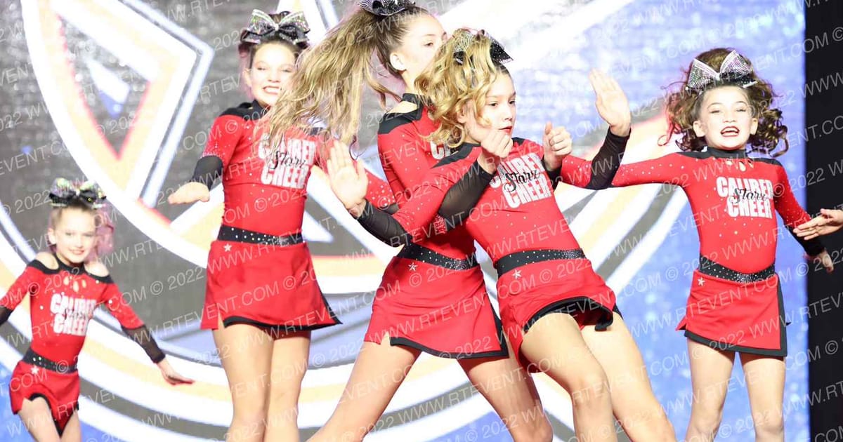 Caliber Cheer Starz Shooting Starz · Encore Houston