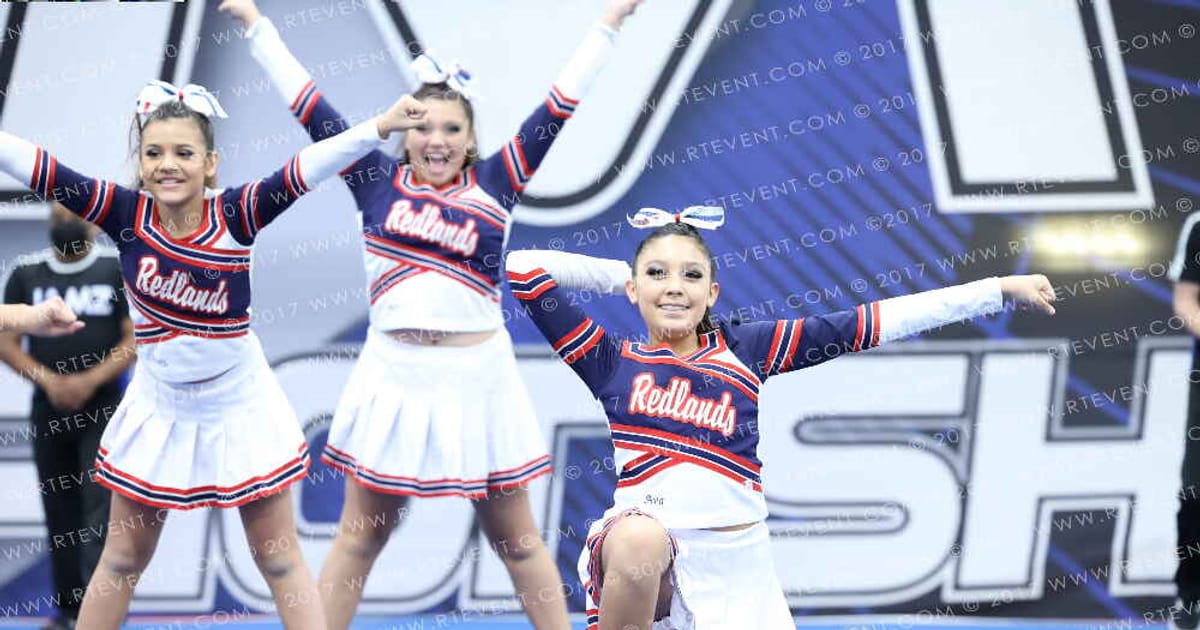 REDLANDS CHEER RED TEAM · Palms Pyramids