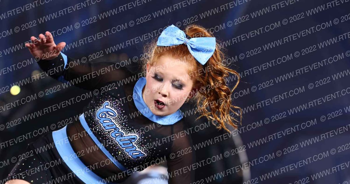 Carolina Athletics Glamour Girls · THE CHEER TOUR PIGEON FORGE