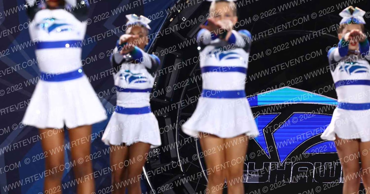 Atlanta Jayhawks Halo · THE CHEER TOUR PIGEON FORGE
